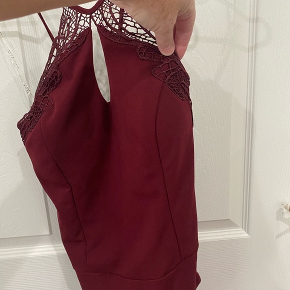 Burgundy Bodysuit Haute Monde NWT - Picture 4 of 7